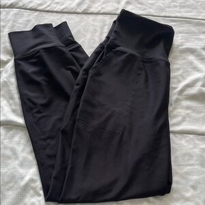 Old Navy Black High-Waist Leggings with Side Pocket